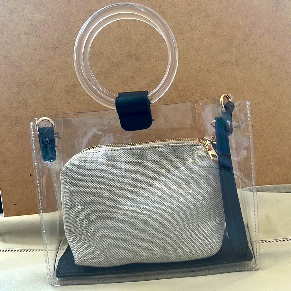 Madison West Clear Bag with insert